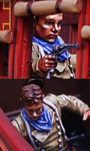 Wells Fargo Stagecoach Firing Inside