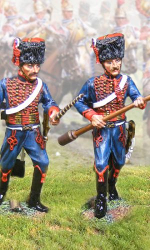 THE COLLECTORS SHOWCASE FRENCH NAPOLEONIC CS00700 OLD GUARD FLAGBEARER MIB 