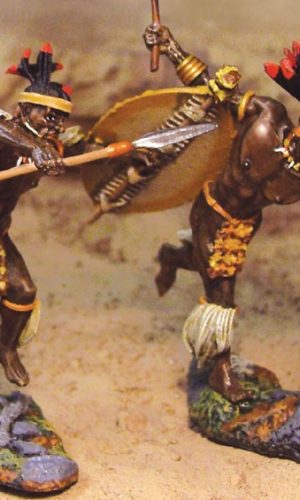 Zulu Wars Casting 4124 1:32 Batterie équipe Armée Indienne Cipaye Mule Handler 