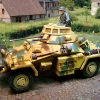 SdKfz 222 with 1 Figure<br />CS00573